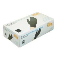 Black Gloves Перчатки нитриловые, черные, размер XL, уп.100шт